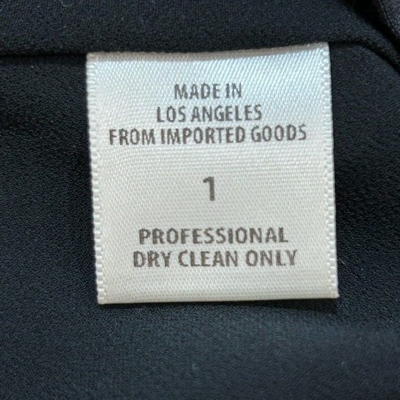 Stone Cold Fox Evelyn Dress Size 2 Black Wedding Guest Maxi Plunging Revolve - Picture 10 of 13